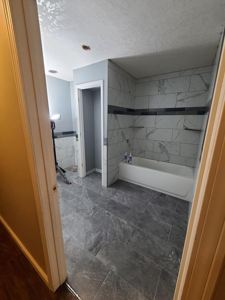 Bathroom Tiling for Cox Tile and Stone in Clinton, UT