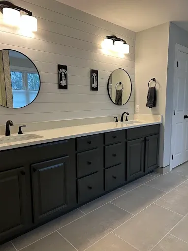 Transform your space with our professional bathroom renovation service, delivering expert craftsmanship and innovative design to create a stylish and functional sanctuary tailored to your unique needs. for Gribek LLC in Ewing Township, NJ