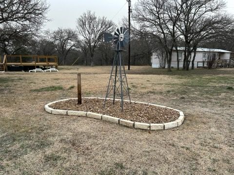 Stonework for L & L Landscape and Design in Weatherford, TX