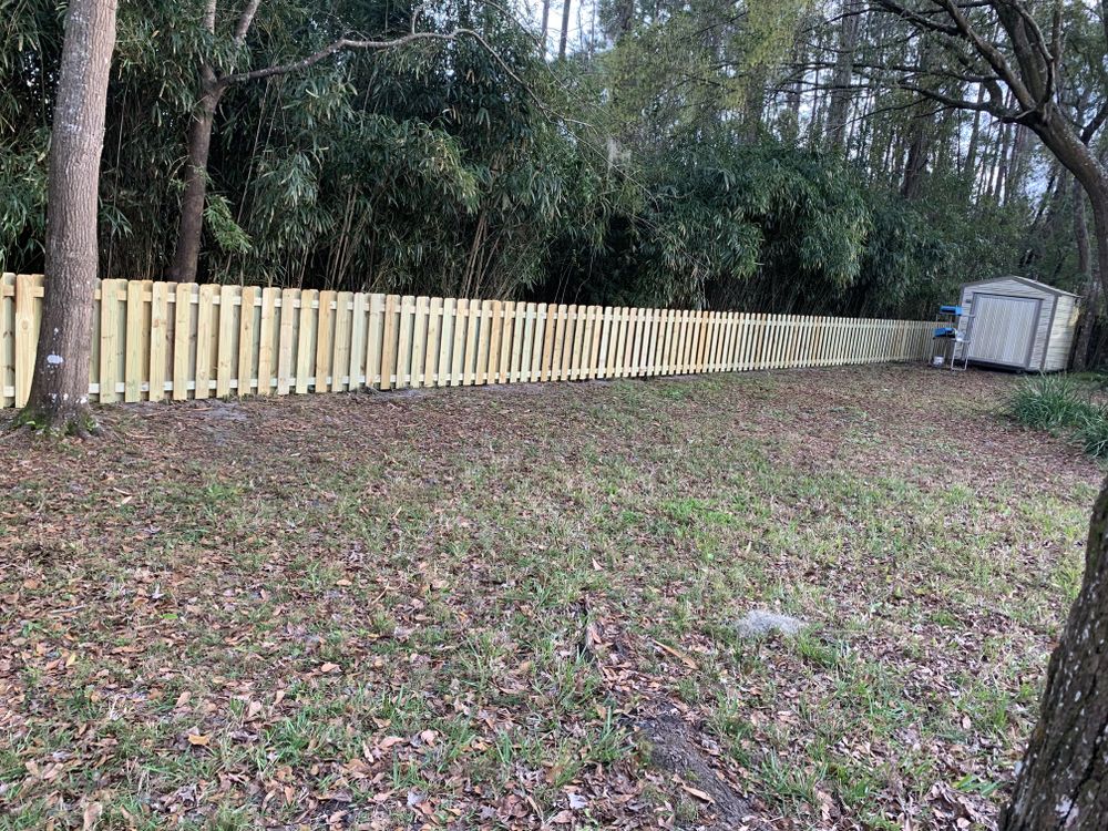 Vinyl Fence Installation and Repair for Madden Fencing Inc. in St. Johns, Florida