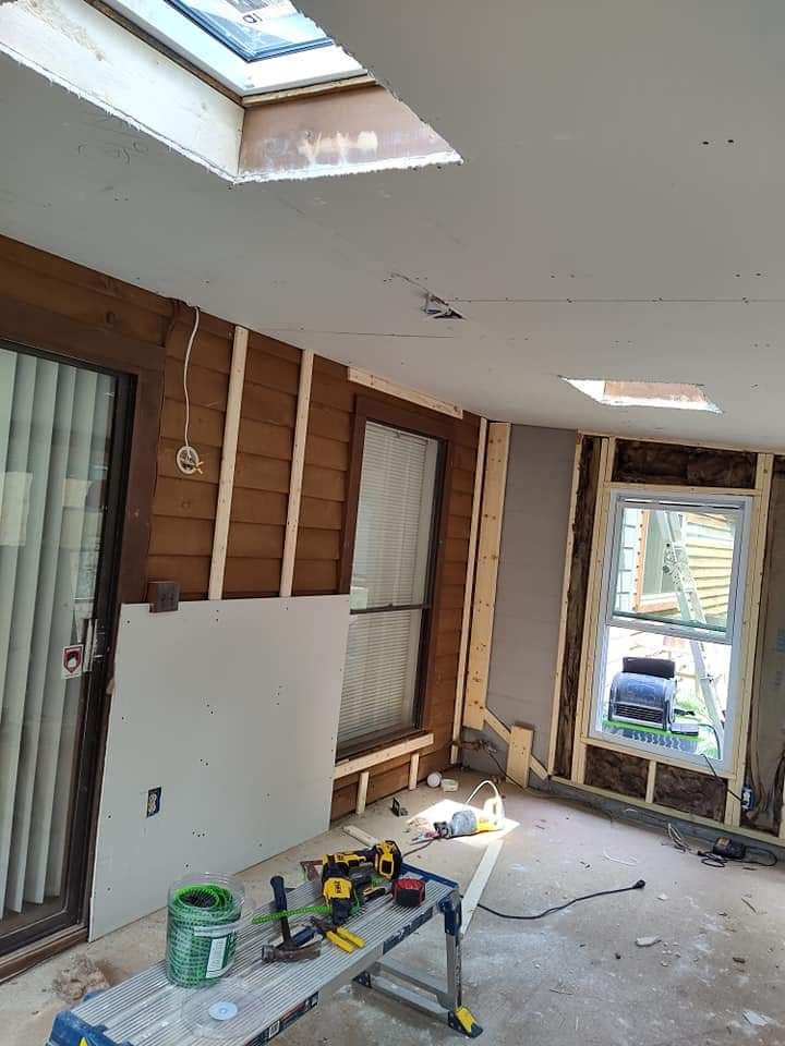 Sheetrock work  for Rick's creative home improvement and repair in Atlanta, GA