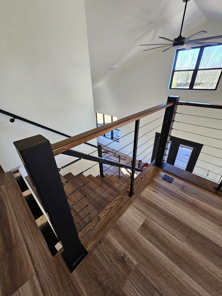 Interior Railing  for Timber Concepts  in Abrams, WI