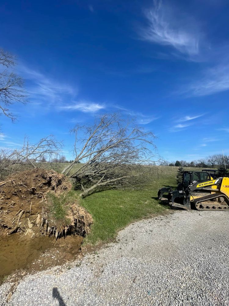 Excavating for New Horizon Contracting in Bardstown, KY