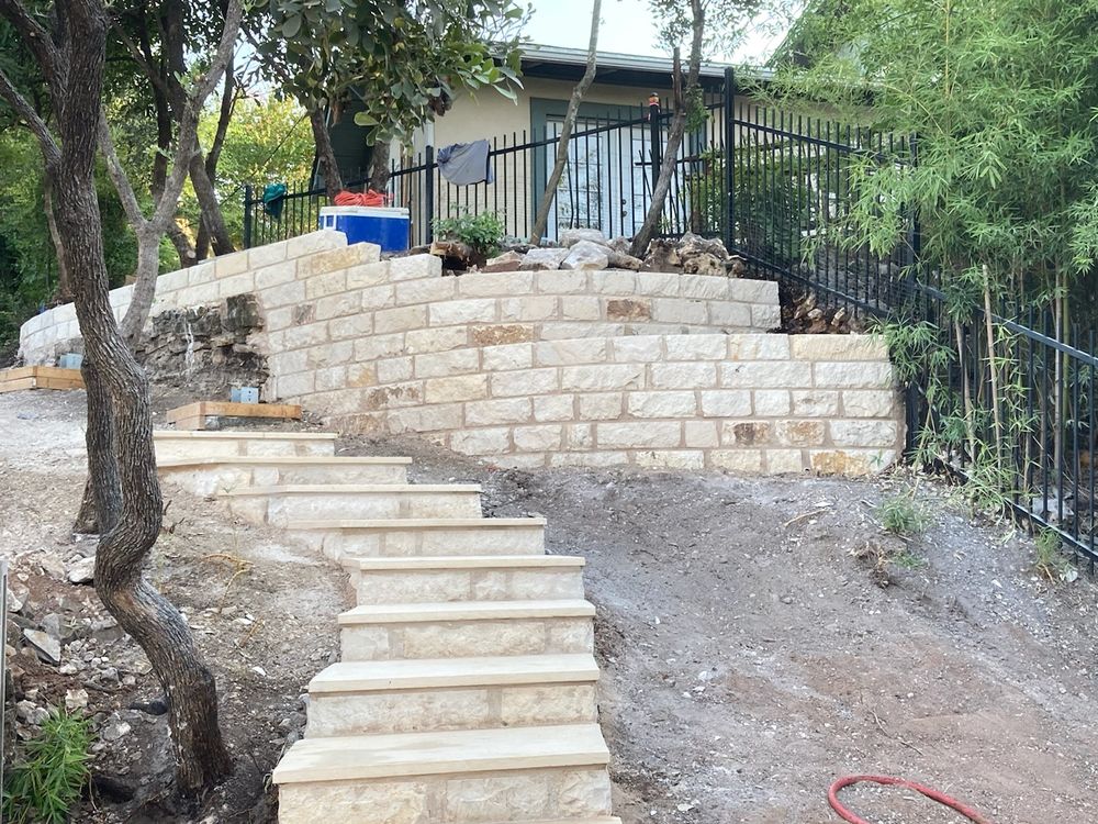 Hardscaping for Martin's Masonry & Landscaping in Leander, TX