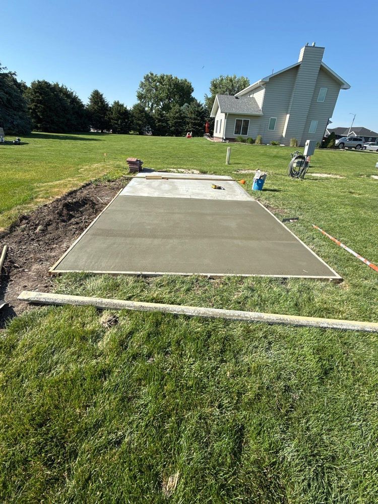 Concrete for SMC Exteriors & Construction in Lexington, NE