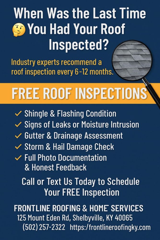 Other Services for Frontline Roofing & Home Services in Shelbyville, KY