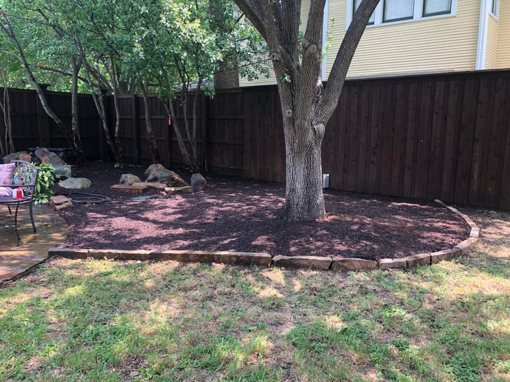 Landscaping for Rj’s Enchanted Gardens and Fencing LLC in Irving, TX