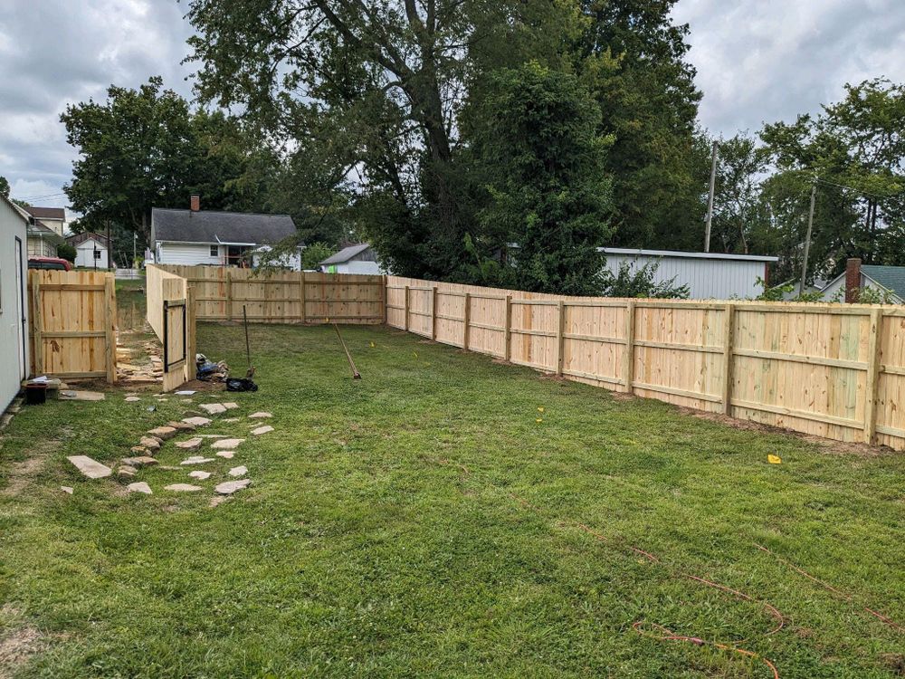 Enhance your property's privacy and aesthetics with our professional fence installation service. Our skilled team ensures durable, high-quality fencing solutions tailored to complement your home's design perfectly. for GT Builders in Henryville, IN