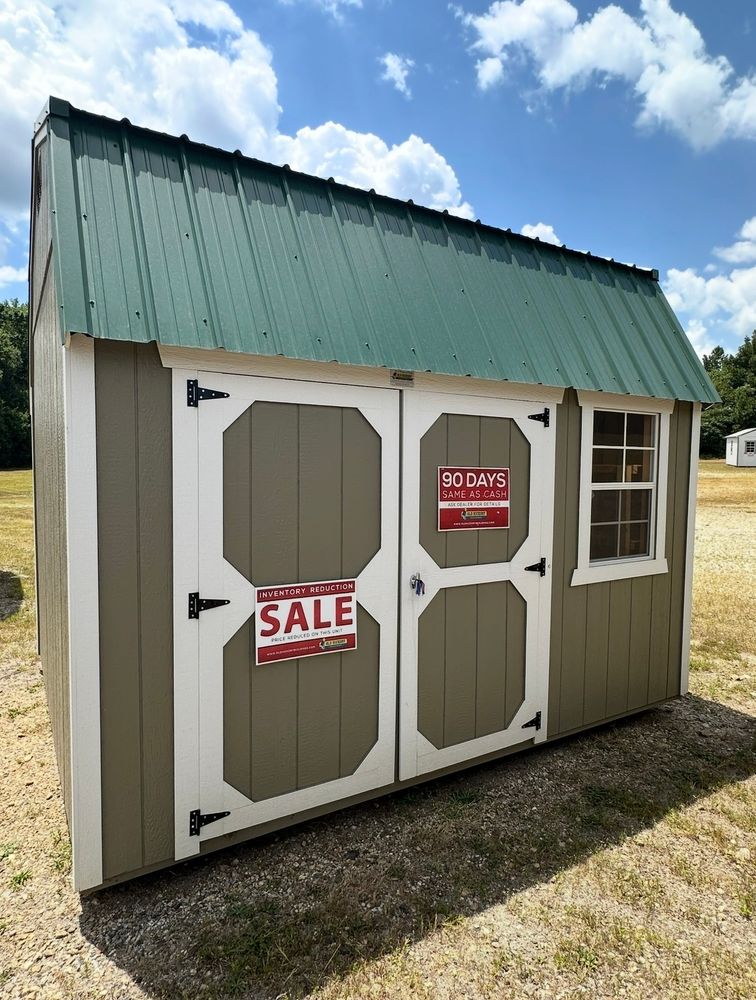 Our Portable Storage Sheds offer homeowners a convenient and durable solution for extra storage space. Designed for easy transport, our sheds provide secure, weather-resistant protection for your belongings. for Competitive Buildings LLC in Anderson, SC
