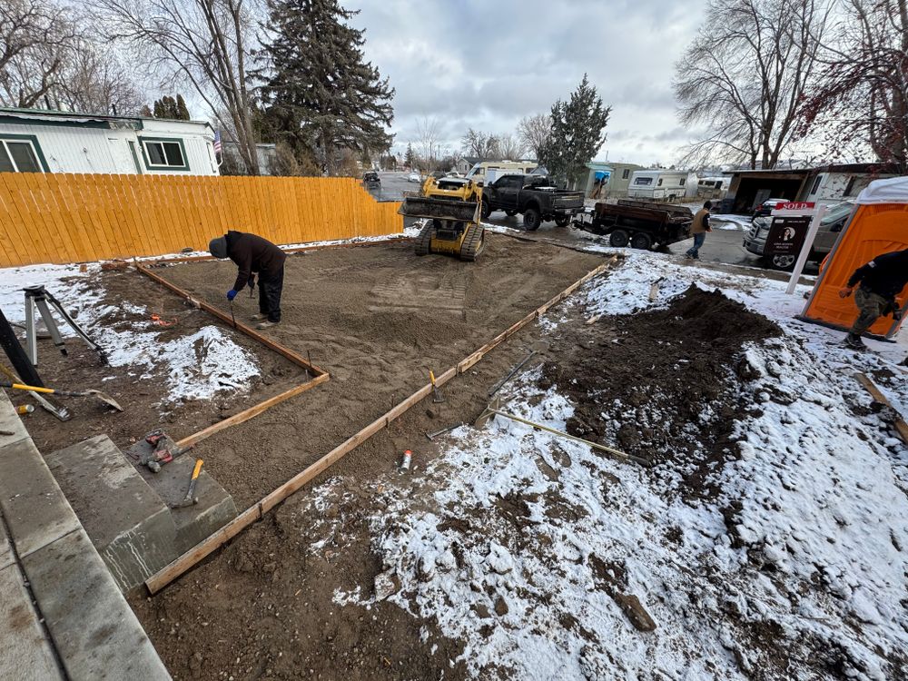 Commercial Concrete for Remington Builders in Idaho Falls, ID