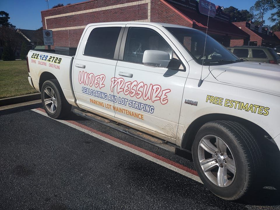 Under Pressure Seal Coating and Lot Striping team in Colquitt County, GA - people or person