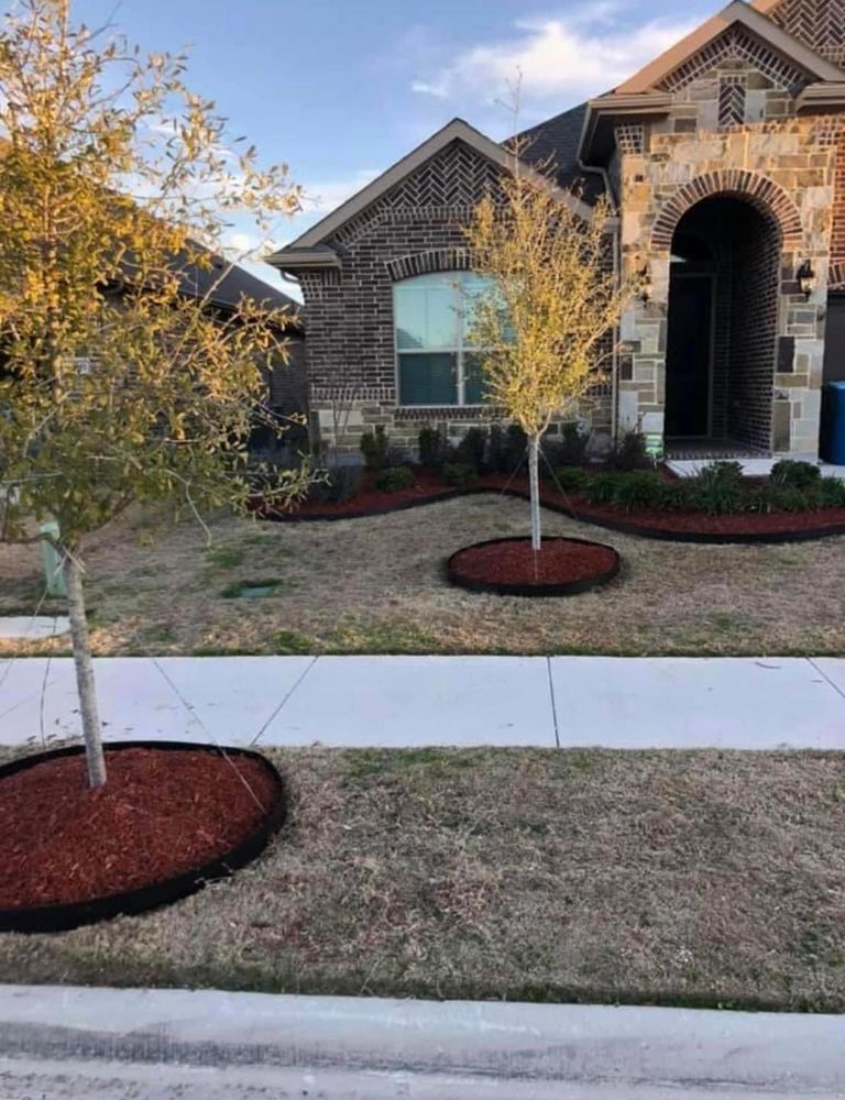 Landscaping for Rustic Root in Stephenville, TX