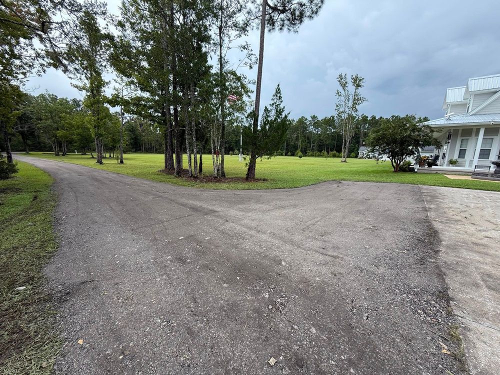 Our leveling service ensures a perfectly even surface for construction projects, enhancing stability and longevity, while protecting your investment by preventing future structural issues related to uneven ground. for AL Dirtworks LLC in Augustine, FL