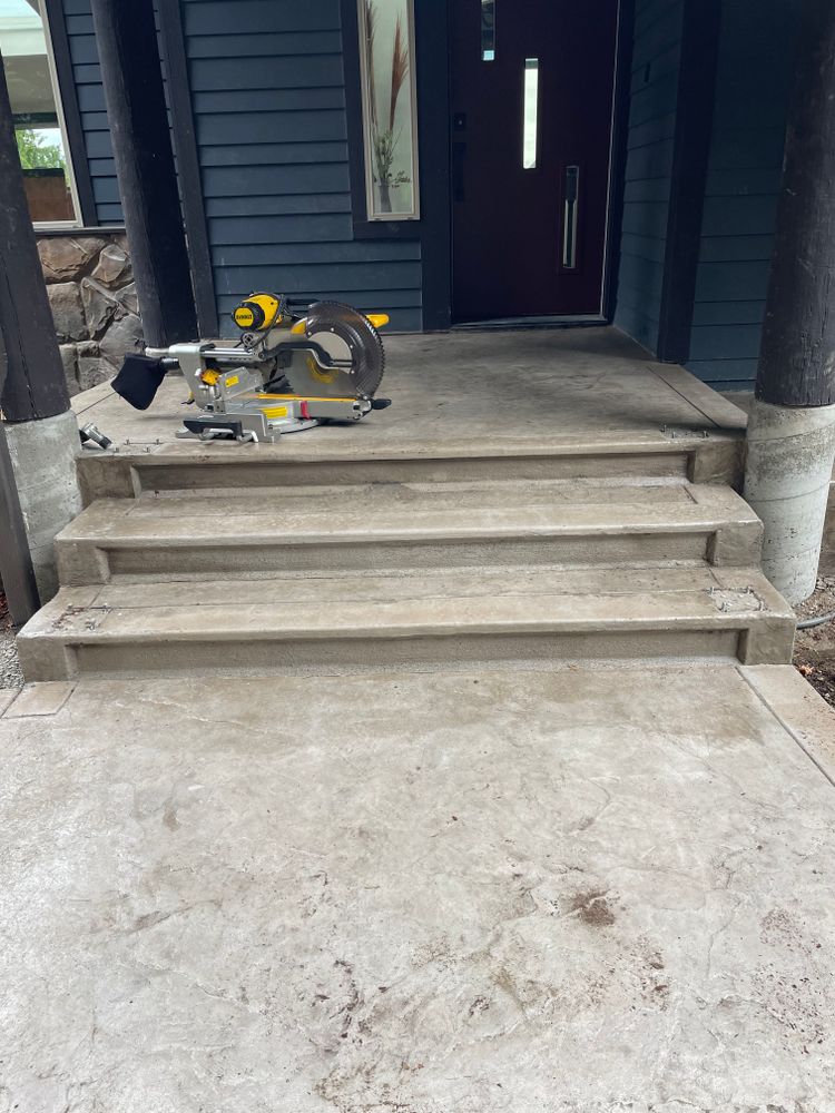 Concrete for MD Construction & Sewer in North Yelm, WA