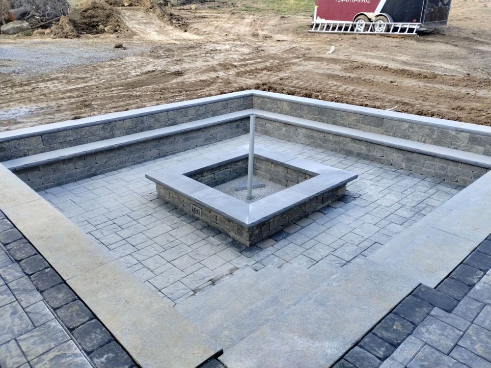 Fire Pit & Fireplace Installations for Henney’s Custom Hardscapes in Canonsburg, PA