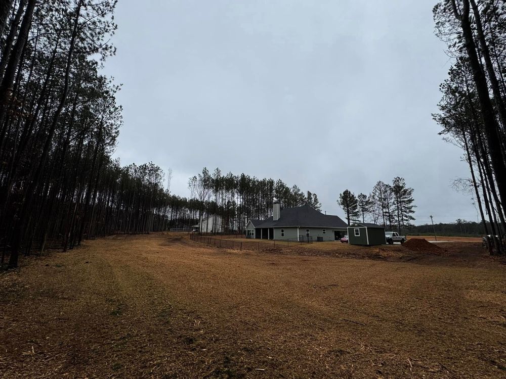 Excavation for Bryant's Land Services in Forsyth, GA