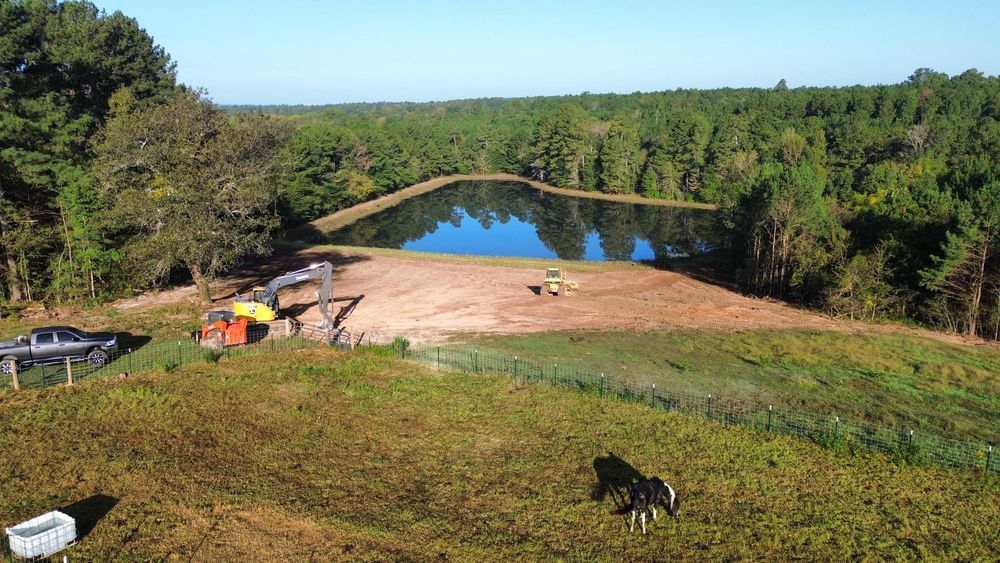 Excavating for Southern Land Improvements in Edgefield, SC