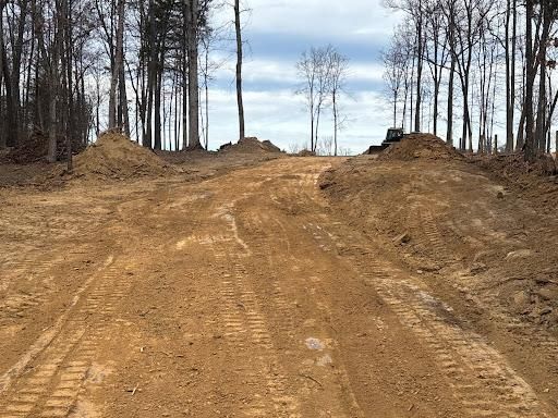 Grading for Schrock’s Land Management in Northern Virginia, Shenandoah Valley, VA