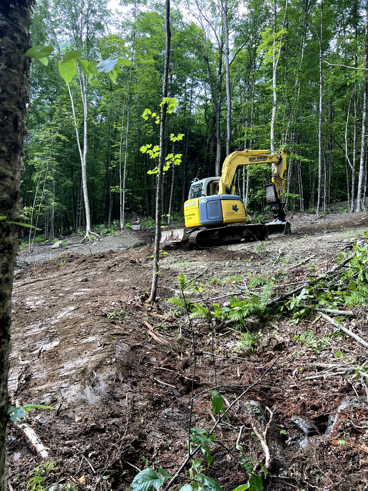 Lawn Makeover for Andy Naylor Excavation in Stowe, VT