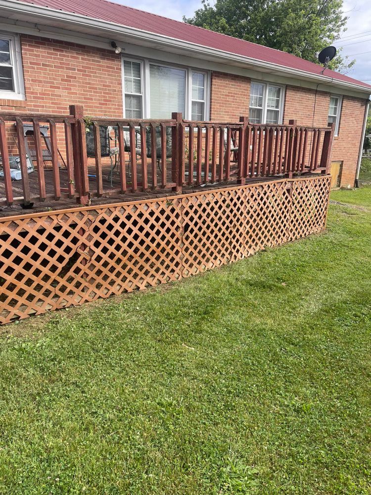 Enhance your outdoor living space with our expert Deck & Patio Installation services, complemented by professional mulch installation to ensure a beautiful and well-maintained landscape that you’ll love year-round. for R&M Property Maintenance in White Pine, TN