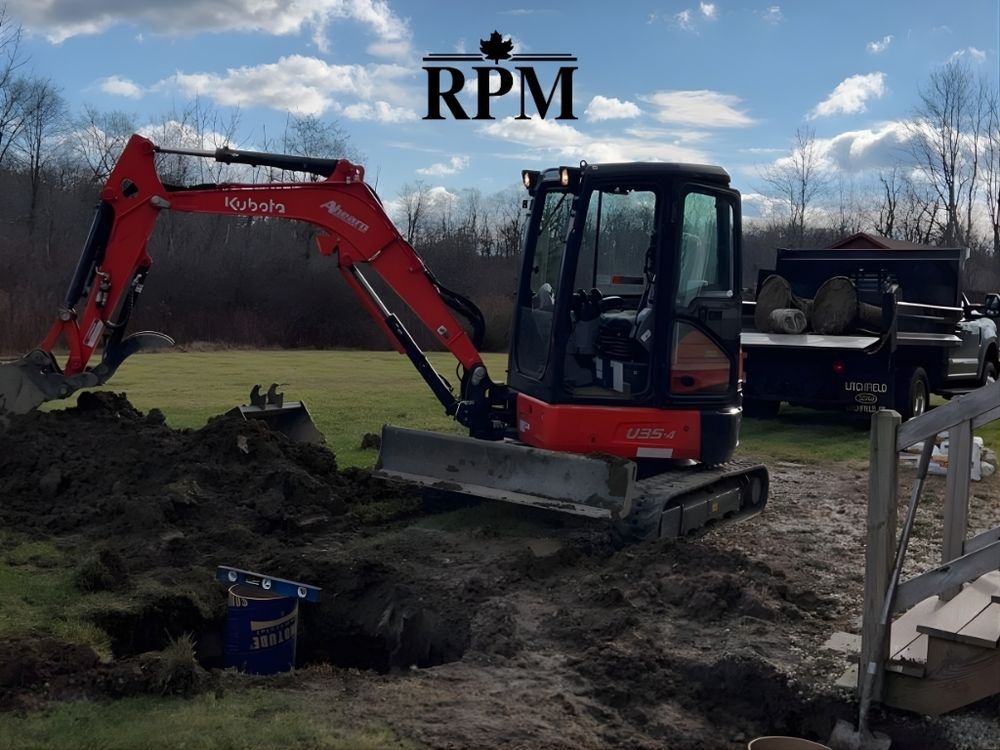 Our excavation services provide precise and efficient site preparation, ensuring a solid foundation for your landscape and hardscape projects. Trust our experienced team to transform your outdoor space seamlessly and professionally. for Roberts Property Management LLC in Thomaston, CT