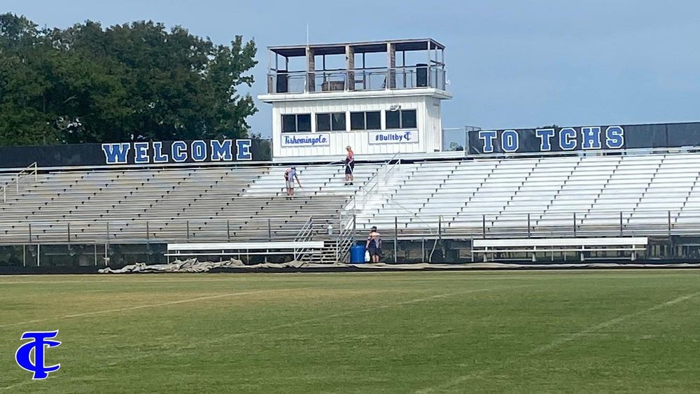 Our Stadium Bleacher Cleaning & Restoration service extends beyond driveway and sidewalk cleaning, ensuring the pristine appearance, safety, longevity of stadium bleachers for an enhanced spectator experience. for FunderFlow Commercial and Residential Pressure Washing Inc in Tupelo, MS