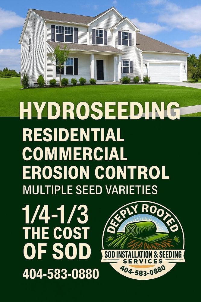 All Photos for Deeply Rooted Lawn Installations - Sod Installation & Hydroseeding Services in Winder, GA