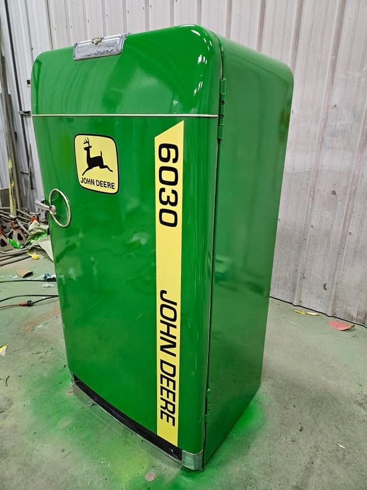 Vintage Refrigerator Projects for Wessels Custom Paint & Restoration in Bad Axe, MI