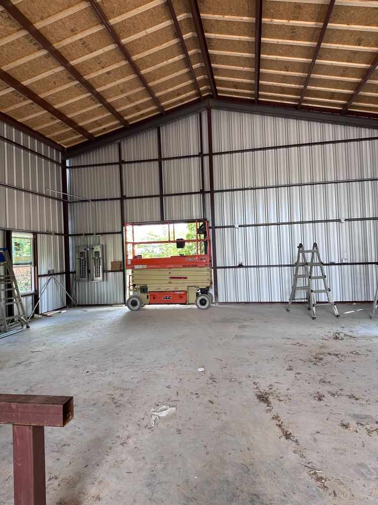 Metal Buildings for BCS Construction in Saginaw, TX