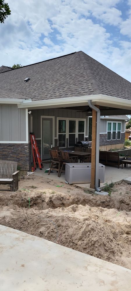 Interior and Exterior Painting for G&G Seamless Gutters and Remodeling in Seguin, TX