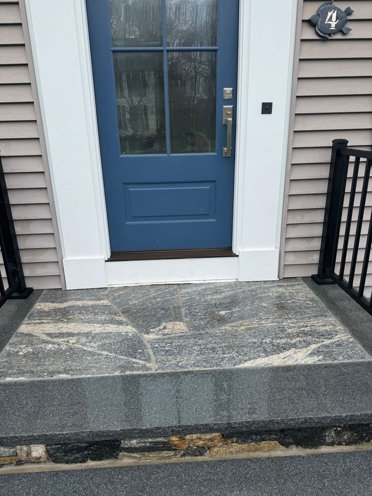 Hardscape Installation for Gonsalves Masonry & Construction in Maynard, MA