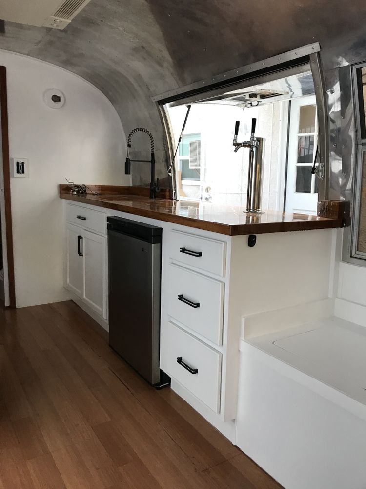 Airstream - Mobile Bar for Mauka to Makai RV Renovations in Los Angeles, CA