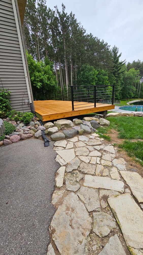Exterior Railing for Timber Concepts  in Oconto, WI