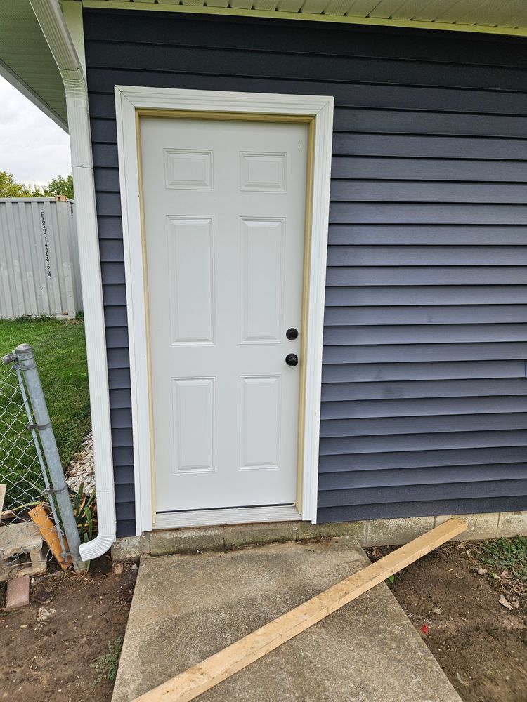 Doors and windows  for John Colvin's Home Improvement in Modoc,  IN