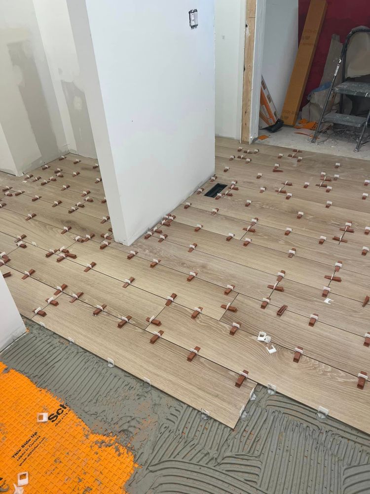 Tile Installation for Precision Tile LLC in Richmond, Kentucky