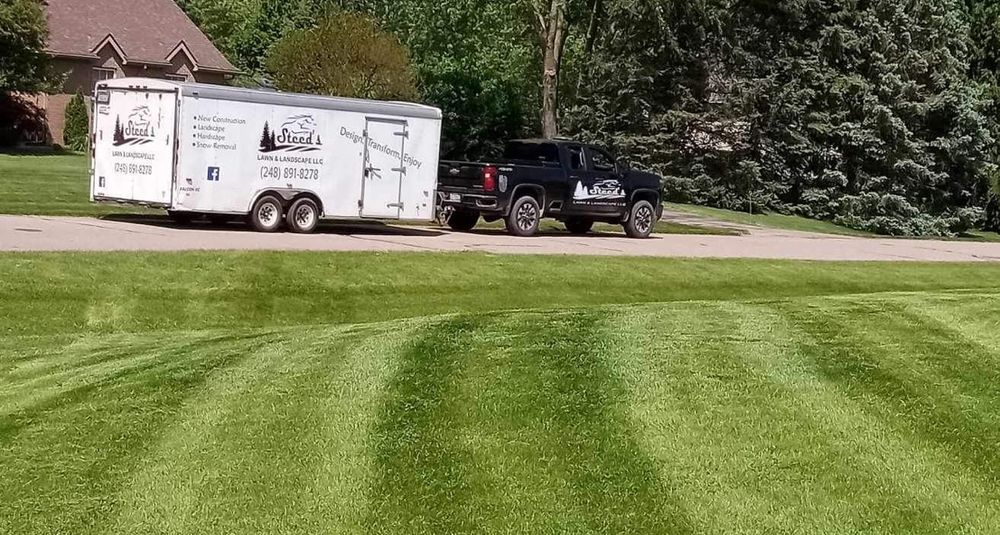 Lawn Mowing for Steed's Lawn and Landscape LLC in White Lake, MI