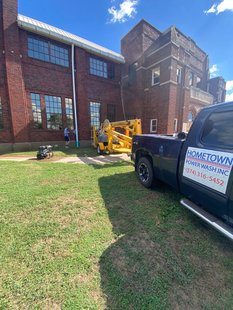 Home Softwash for Hometown Home Services Inc. in Knox, IN