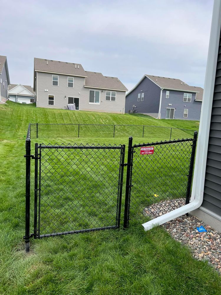 Chainlink Fences for 321 Fence Inc. in Faribault, MN