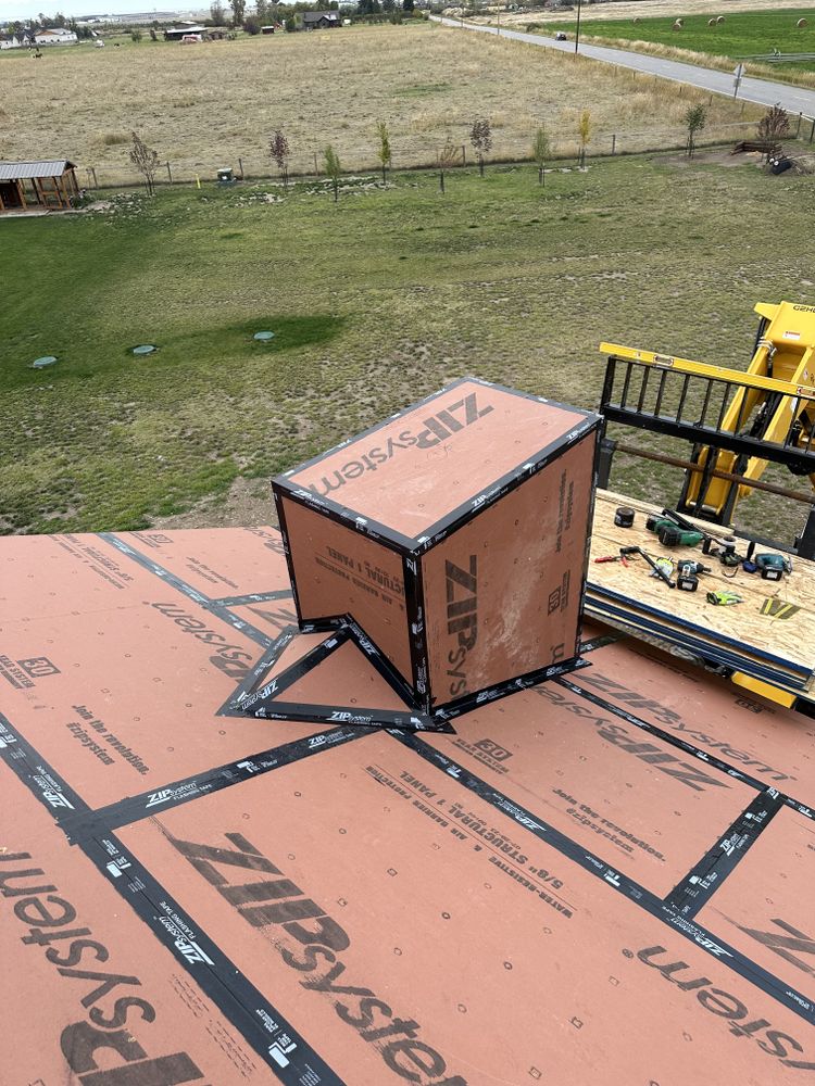 Framing for R&H Homes in Bozeman, MT