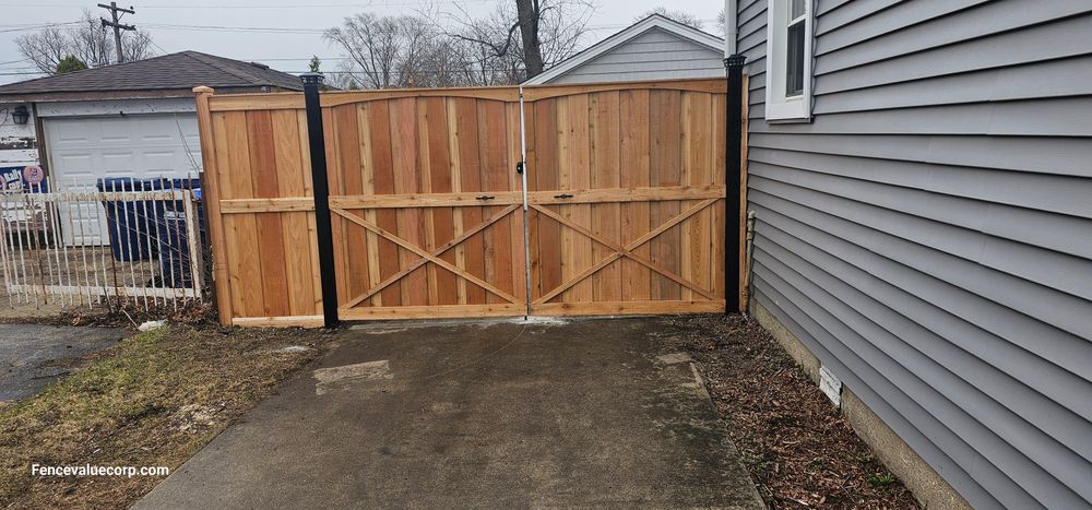 GATES DESIGNS OPTIONS for Fence Value Corp in Chicago, IL