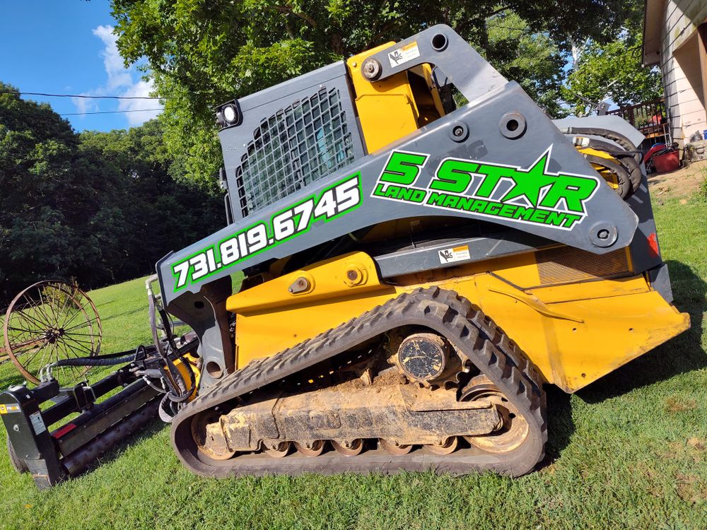 Our demolition service safely and efficiently removes unwanted structures, clearing the way for new projects. We ensure a clean slate to start fresh while prioritizing safety and environmental considerations. for 5 Star Land Management in Beech Bluff, TN