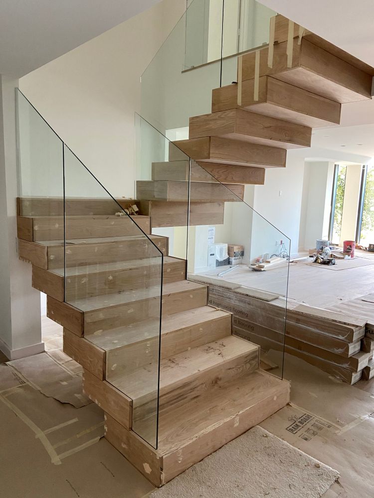 Enhance your home's appeal with our expert stair installation services, seamlessly complementing our floor installation offerings for a stunning, cohesive look that elevates both style and functionality in every step. for Imperial Wood & Epoxy Flooring in Houston, TX