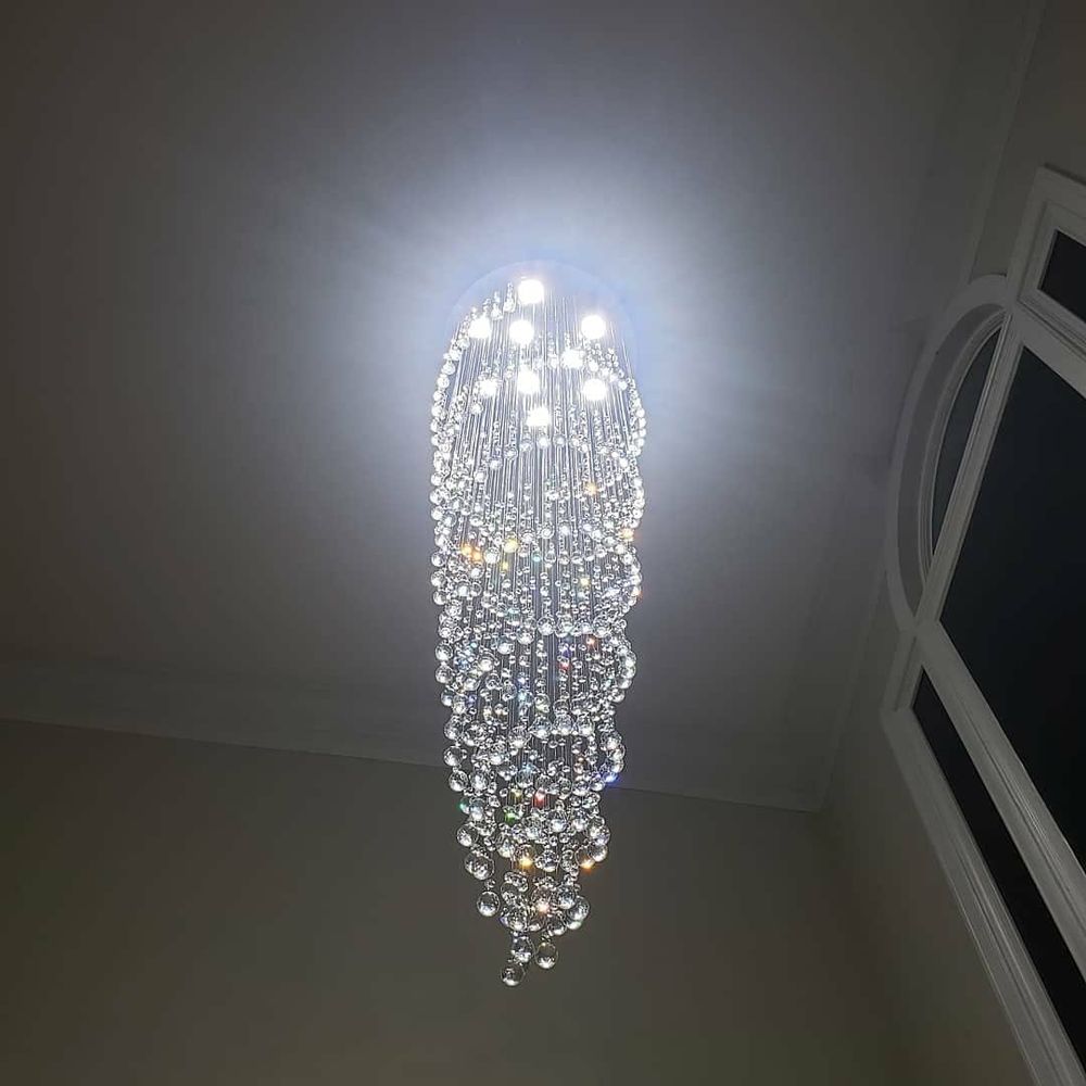 Our Chandelier Installation service offers professional assistance to effortlessly enhance your home's aesthetic appeal with beautiful and elegant lighting fixtures. for Atlanta Home Installations in Lawrenceville,  GA