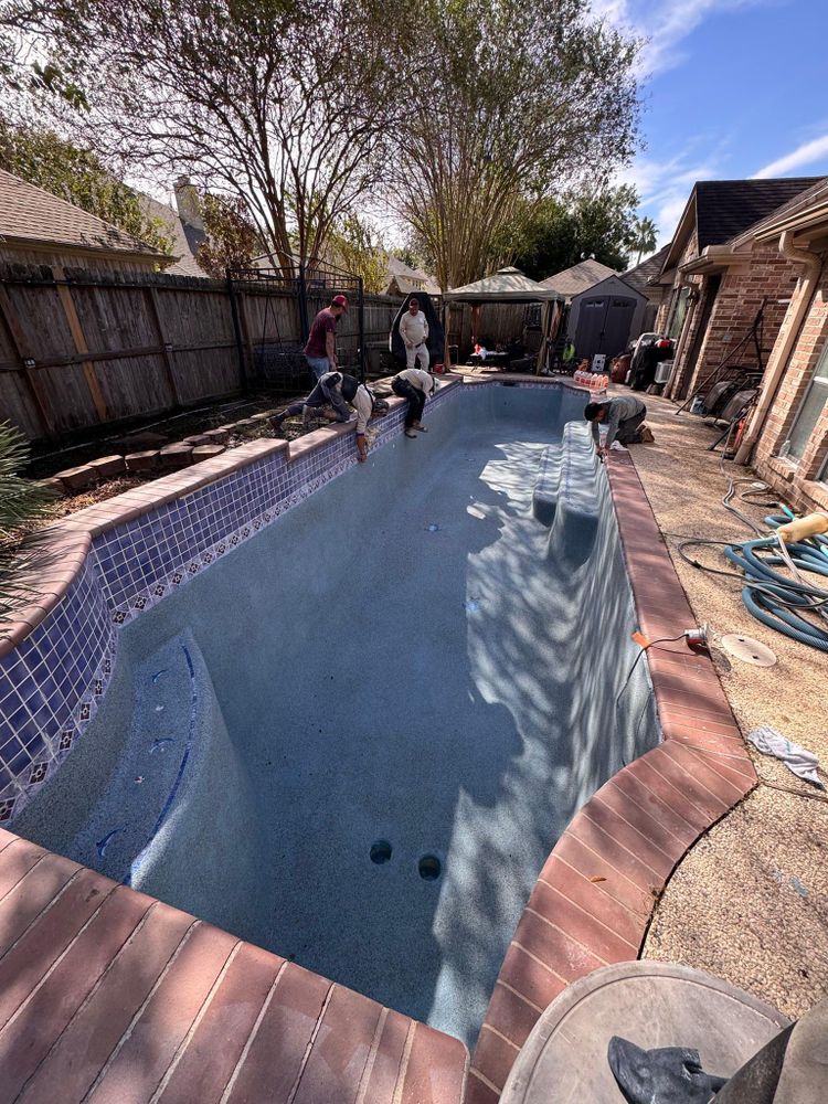 All Photos for 123 Pool Renovations in Houston, TX