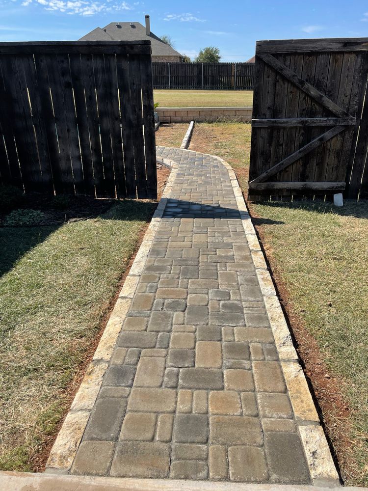 Hardscaping for Elite Horizons in Abilene, TX