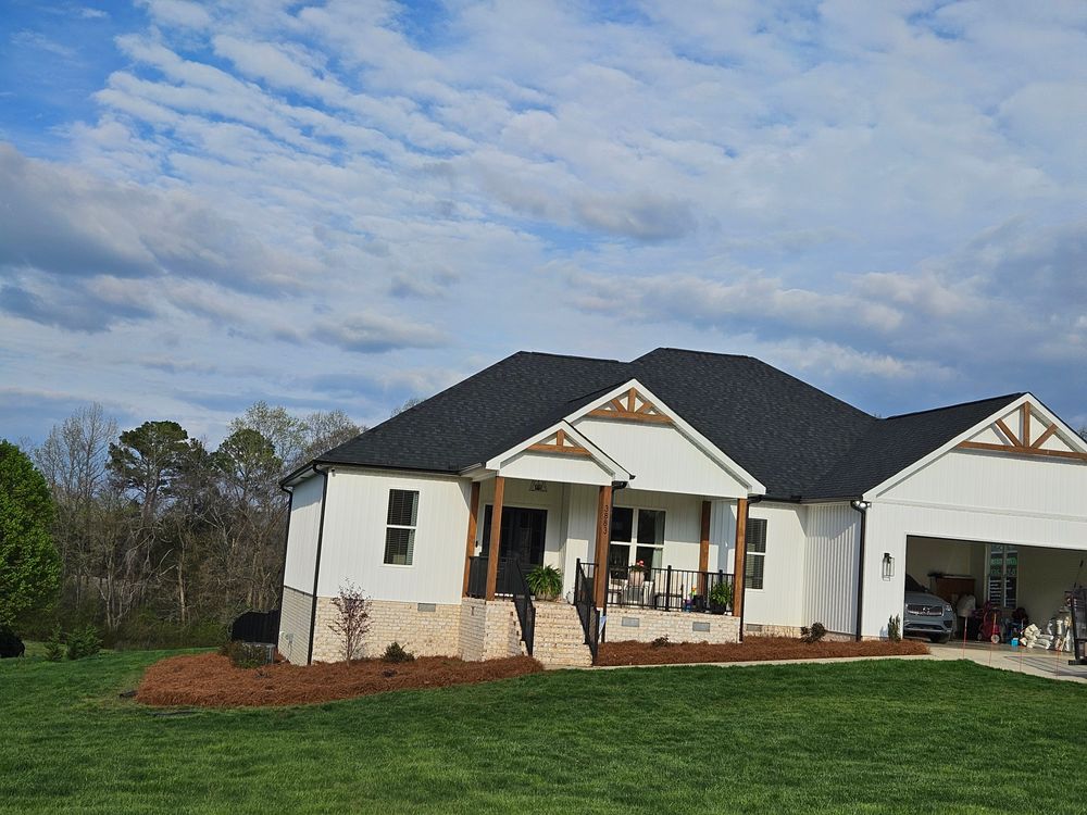 Pine Needle Installation  for Gallimore’s Lawn Care in Thomasville, NC