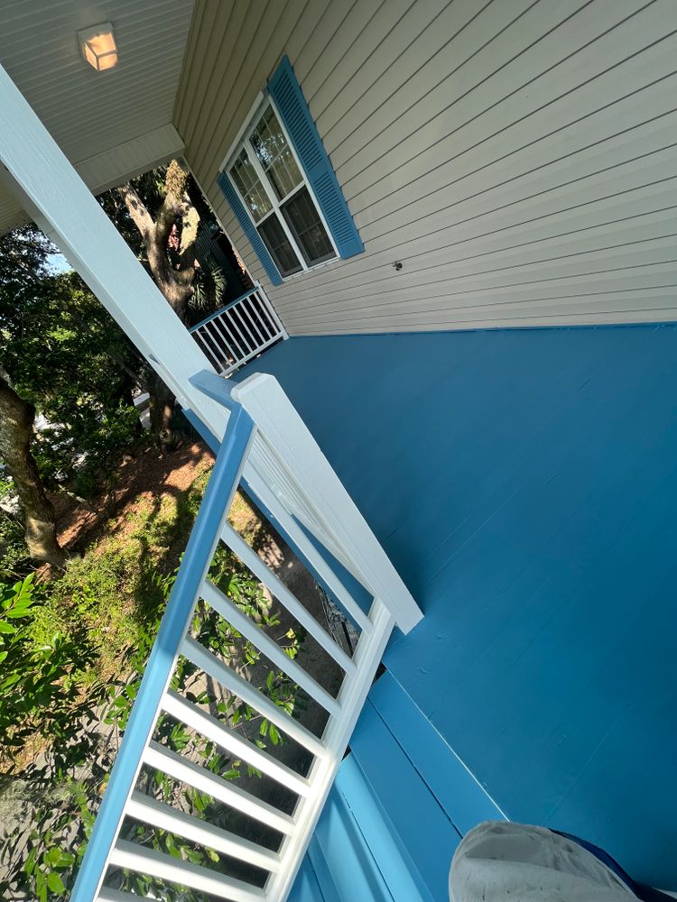 Deck Painting  for Palmetto Quality Painting Services in  Charleston, South Carolina