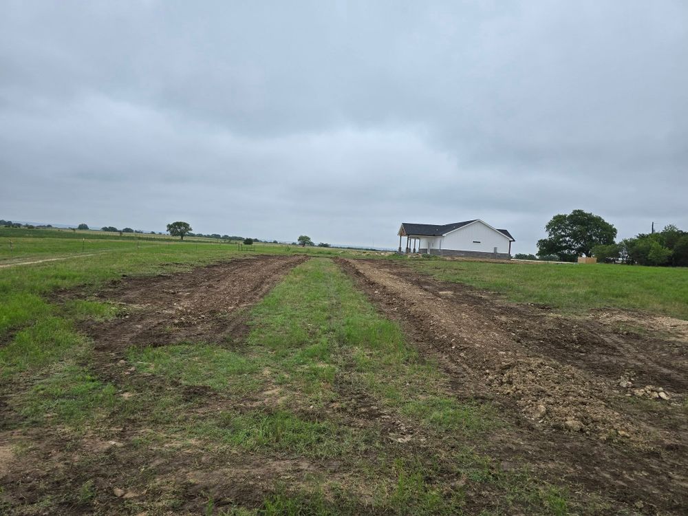 Septic System Installation for Evant Backhoe & Construction in Evant, TX