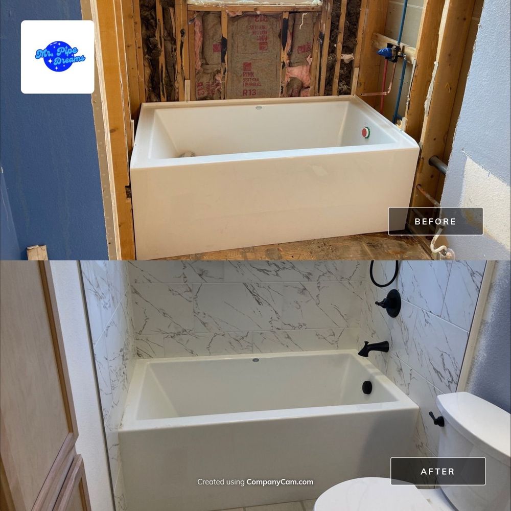 Tubs for Mr. Pipe Dreams LLC in Colorado Springs, CO