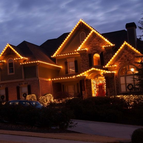 Christmas Lights for House Beautiful Home Services in Austin, TX